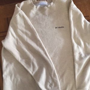 Columbia cream XL sweater